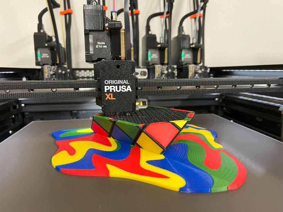 Multicolor print on Prusa XL